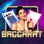 Baccarat B game icon with table artwork