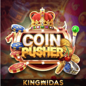 Coin Pusher game icon with coin stack artwork