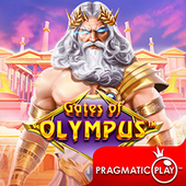 Gates of Olympus game icon with Zeus artwork