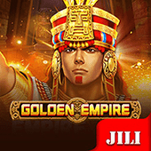 Golden Empire game icon with golden mask artwork