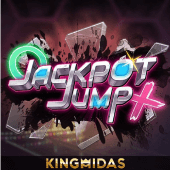 Jackpot Jump game icon with jumping coin artwork