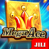Mega Ace game icon with card and gem artwork