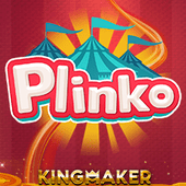 Plinko game icon with peg board artwork