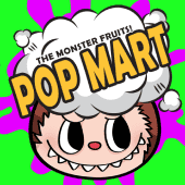 Popmart game icon with blind box artwork