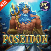 Poseidon game icon with trident artwork